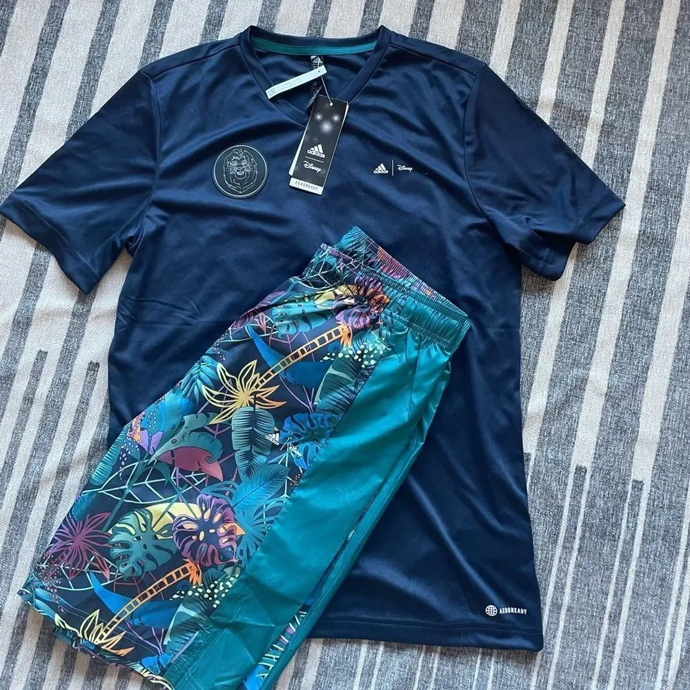 Adidas Aeroready X Disney lion king set. Boys XL. HTF!!